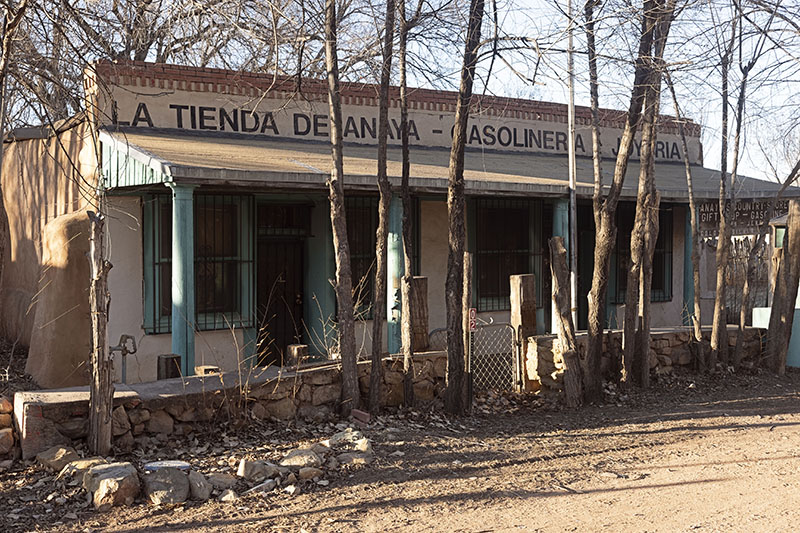 disused Hispanic shop